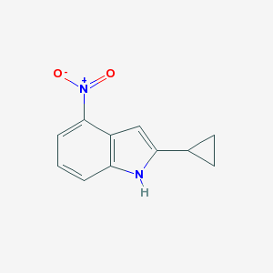 2-Cyclopropyl-4-nitro-1H-indole